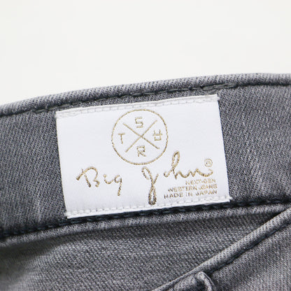 × SURT 別注 25春夏 クラシック フレアデニム / CLASSIC FLARE DENIM フルレングス ブーツカット ダメージ加工 レザーパッチ ストレッチ コットン ウォッシャブル