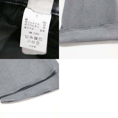 × SURT 別注 25春夏 クラシック フレアデニム / CLASSIC FLARE DENIM フルレングス ブーツカット ダメージ加工 レザーパッチ ストレッチ コットン ウォッシャブル