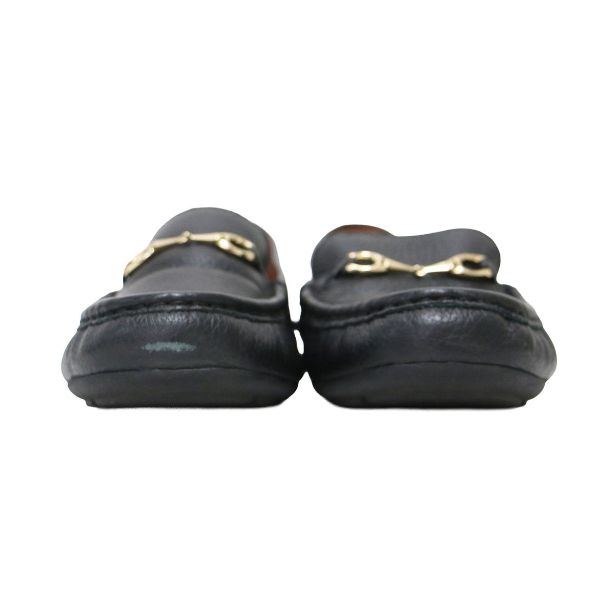 メイビス レザー ローファー / MAVIS LEATHER LOAFER FG4581 / スリッポン ラウンドトゥ フラットソール ビット シボ革