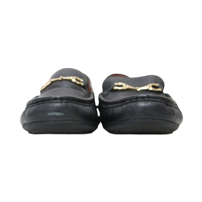 メイビス レザー ローファー / MAVIS LEATHER LOAFER FG4581 / スリッポン ラウンドトゥ フラットソール ビット シボ革
