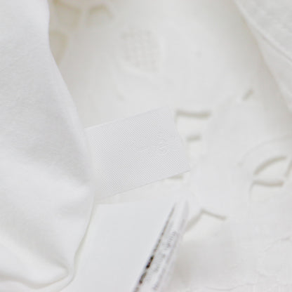 25秋冬 カットワーク パーツ テーブルクロス エプロンドレス / cutwork parts tablecloth aprondr H0-00-7045 / キャミソール ノースリーブ 花柄 ラップ コットン リネン ウォッシャブル