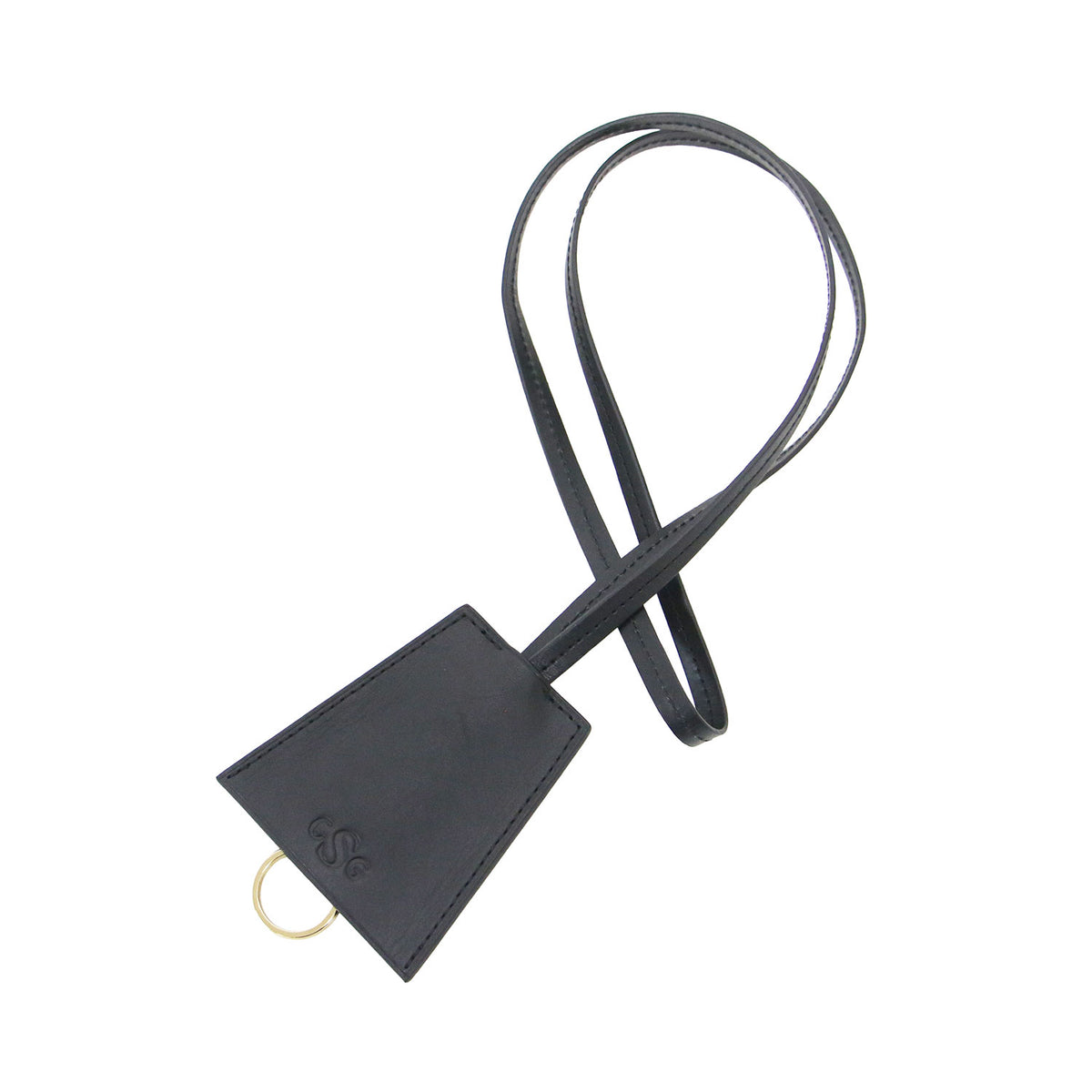 C S G 25秋冬 レザー チャーム ネックレス / 327207 / 2WAY ロゴ 牛革