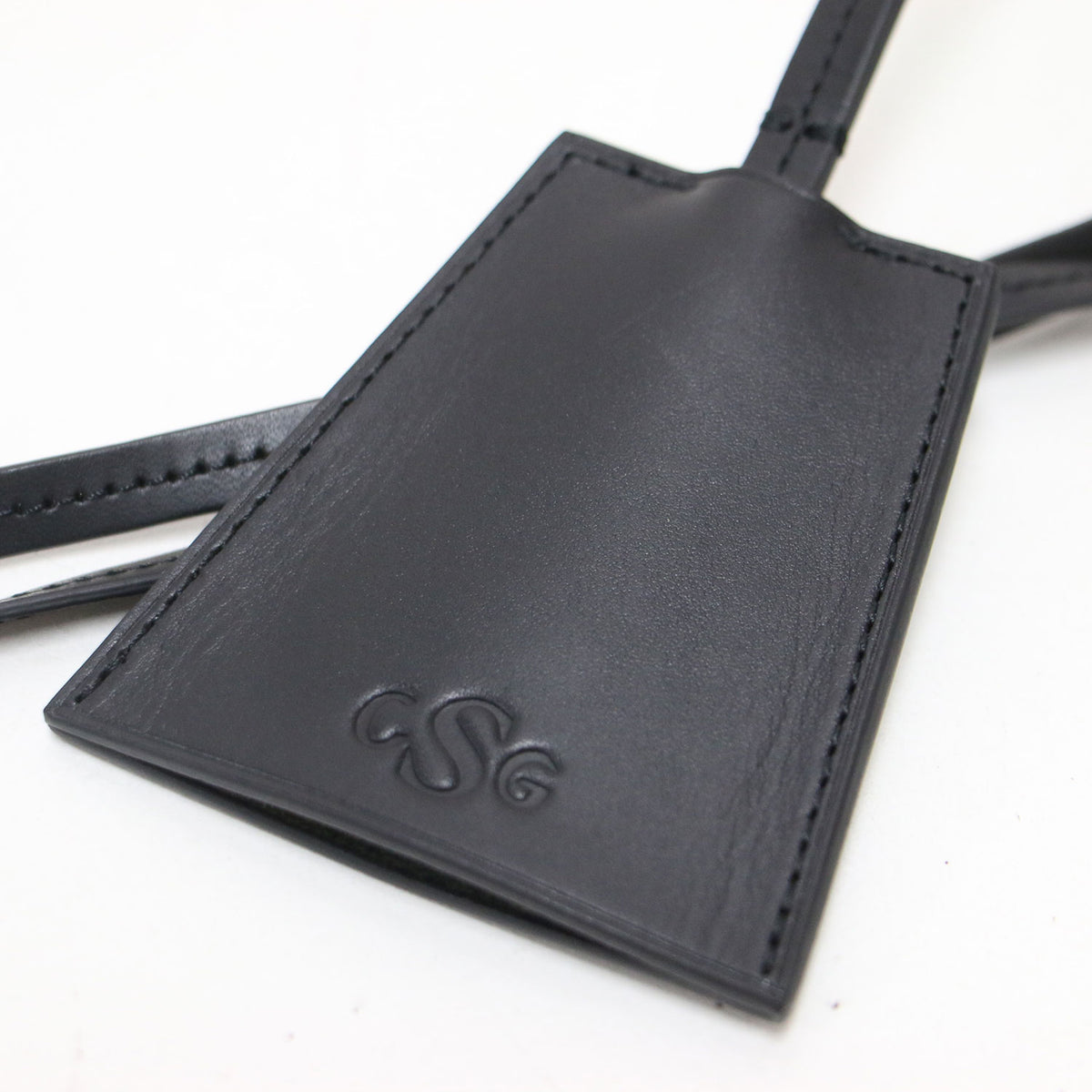 C S G 25秋冬 レザー チャーム ネックレス / 327207 / 2WAY ロゴ 牛革
