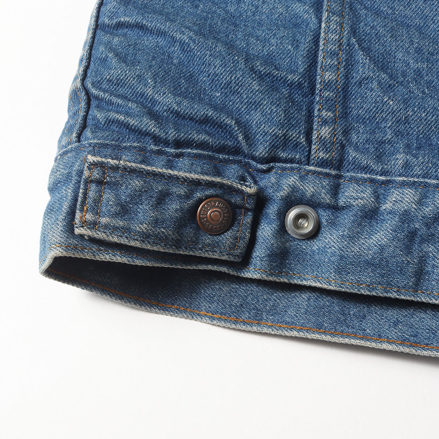 70s - 80s 70608-0213 デニム ボア ジャケット / USA製 オレンジタブ Gジャン