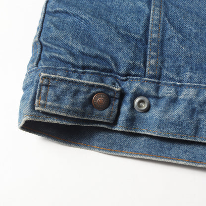 70s - 80s 70608-0213 デニム ボア ジャケット / USA製 オレンジタブ Gジャン