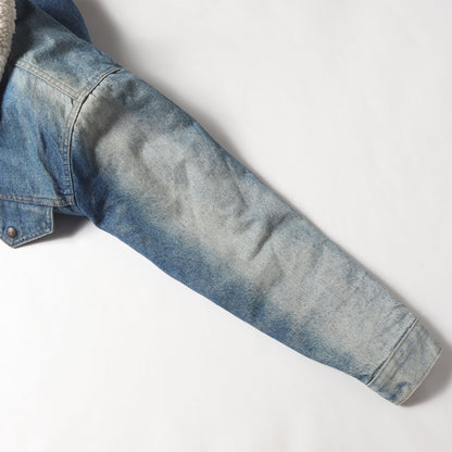 70s - 80s 70608-0213 デニム ボア ジャケット / USA製 オレンジタブ Gジャン