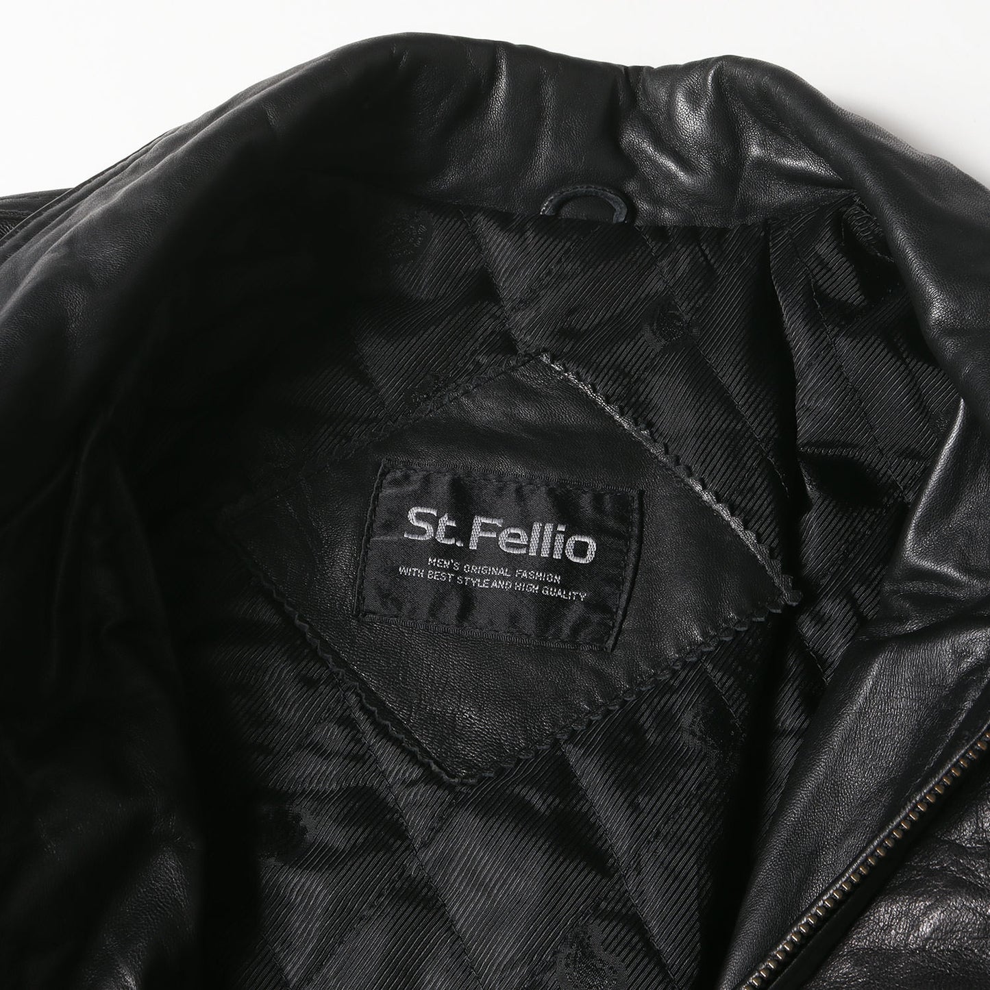 90s ラムレザー コート / St. Fellio