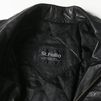 90s ラムレザー コート / St. Fellio
