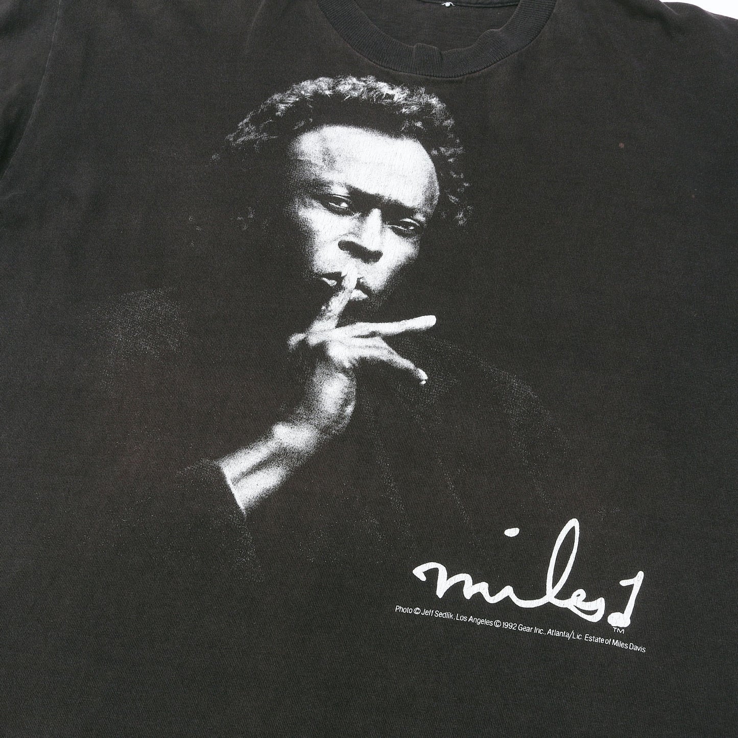 [雰囲気抜群] 90s Miles Davis マイルス・デイヴィス クルーネック Tシャツ