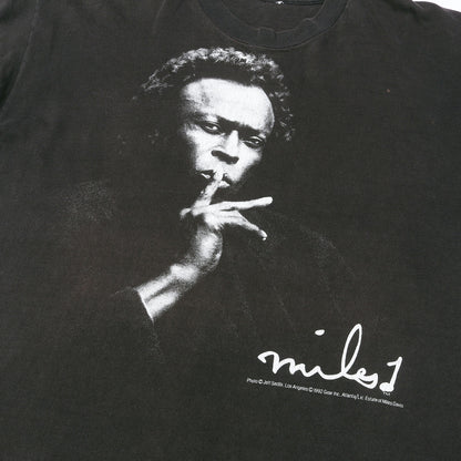 [雰囲気抜群] 90s Miles Davis マイルス・デイヴィス クルーネック Tシャツ