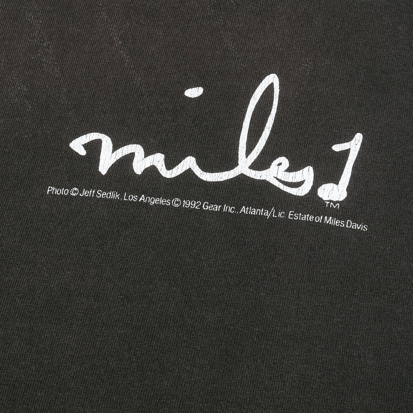 [雰囲気抜群] 90s Miles Davis マイルス・デイヴィス クルーネック Tシャツ