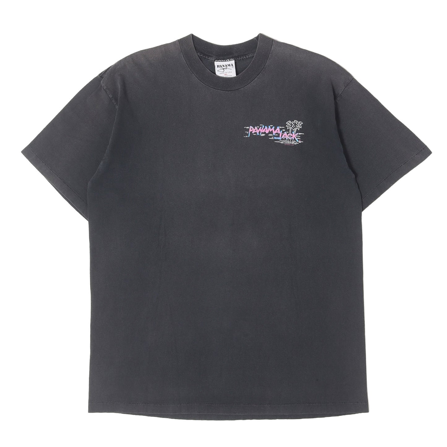[雰囲気抜群] 90s パームツリー 両面プリント クルーネック Tシャツ / USA製 PANAMA JACK
