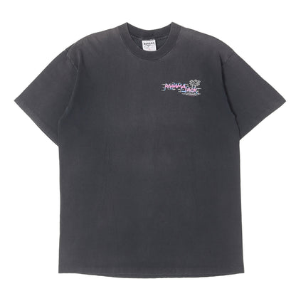 [雰囲気抜群] 90s パームツリー 両面プリント クルーネック Tシャツ / USA製 PANAMA JACK