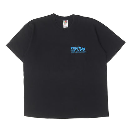 90s DFCM グラフィックプリント クルーネック Tシャツ / カナダ製 FRUIT OF THE LOOM