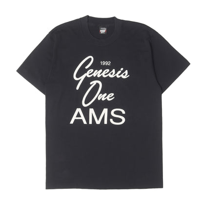 90s AMS メッセージプリント クルーネック Tシャツ / USA製 SCREEN STARS