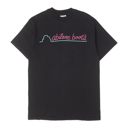 90s アビリーン・ブーツ バッファロースカル クルーネック Tシャツ / USA製 Hanes