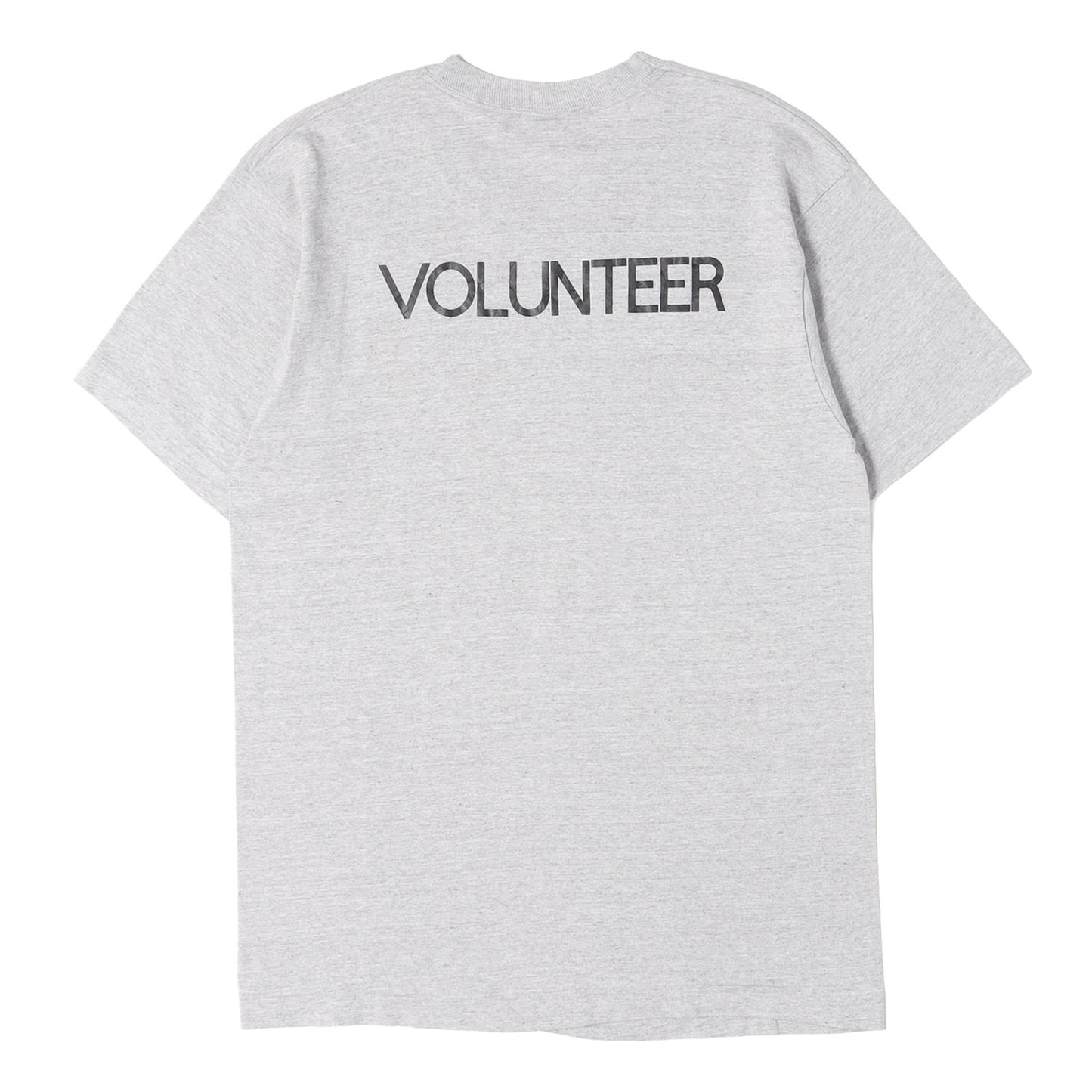 90s VOLUNTEER ロゴプリント クルーネック Tシャツ / USA製 FRUIT OF THE LOOM