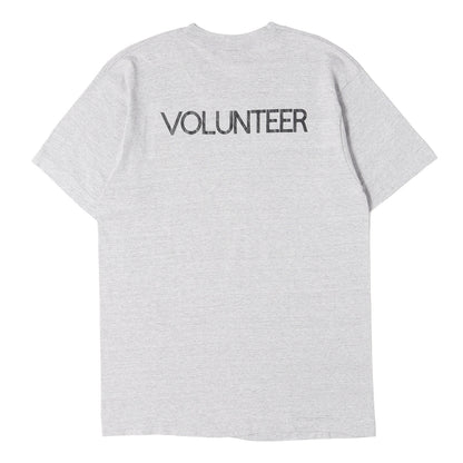 90s VOLUNTEER ロゴプリント クルーネック Tシャツ / USA製 FRUIT OF THE LOOM