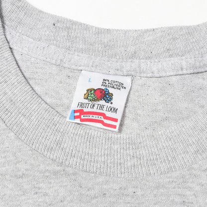 90s VOLUNTEER ロゴプリント クルーネック Tシャツ / USA製 FRUIT OF THE LOOM