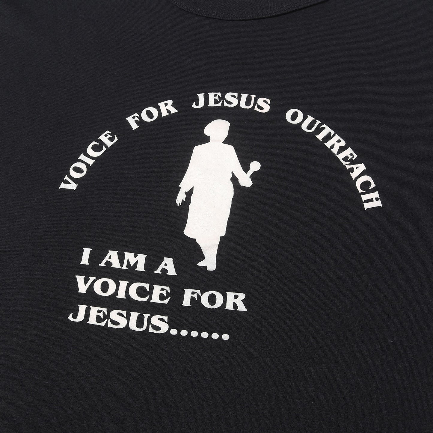 90s JESUS 両面プリント クルーネック Tシャツ / USA製 RUSSELL ATHLETIC