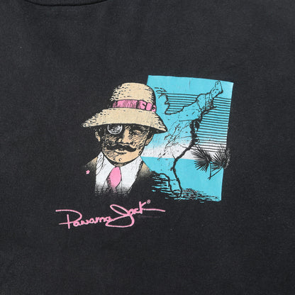 [雰囲気抜群] 90s アイコニックグラフィック 両面プリント クルーネック Tシャツ / USA製 PANAMA JACK