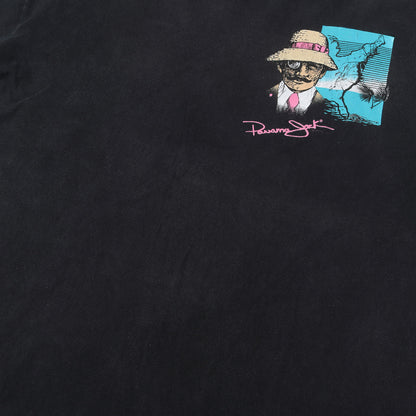 [雰囲気抜群] 90s アイコニックグラフィック 両面プリント クルーネック Tシャツ / USA製 PANAMA JACK