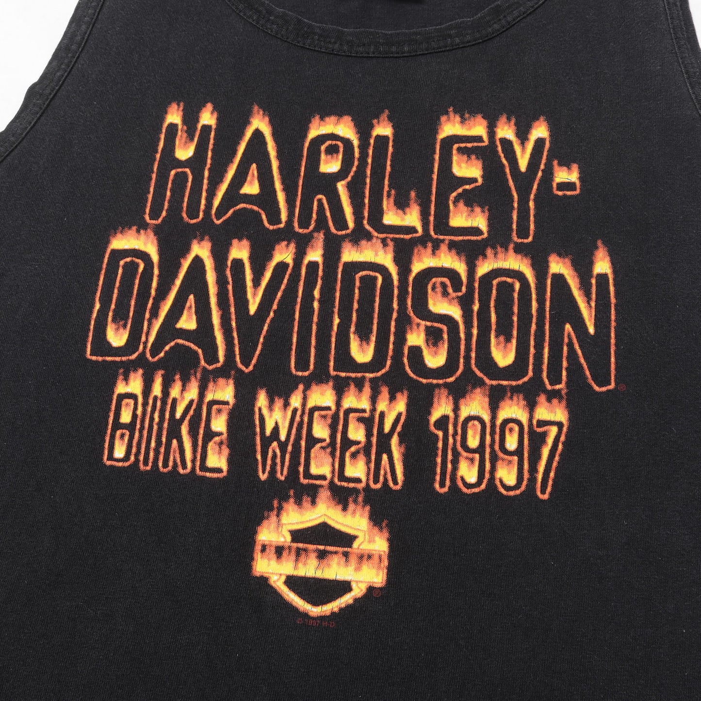 90s BIKE WEEK 1997 フレイム エンブレム イーグル タンクトップ USA製