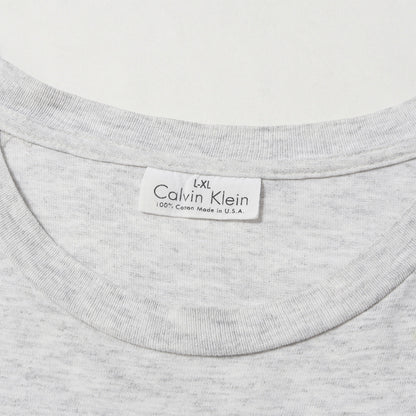 90s Calvin Klein Jeans ロゴ刺繍 クルーネック Tシャツ USA製