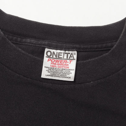 90s シリコンワークス ロゴマーク クルーネック Tシャツ / メキシコ製 ONEITA