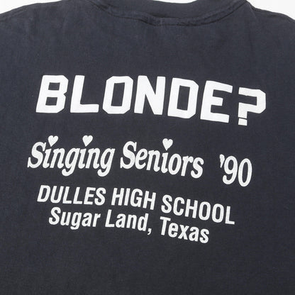90s メッセージロゴ クルーネック Tシャツ / USA製 Hanes