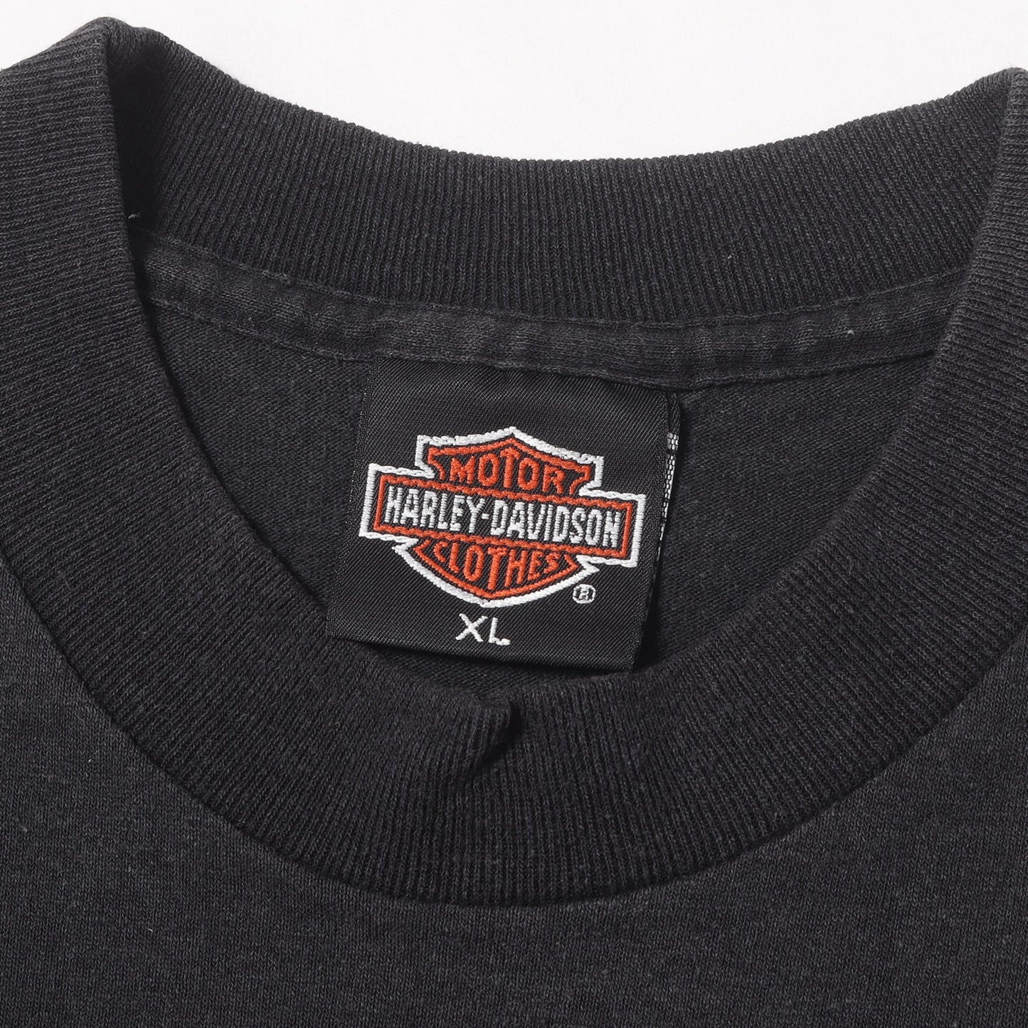 [希少モデル] 90s ビッグ シールド エンブレム クルーネック Tシャツ USA製