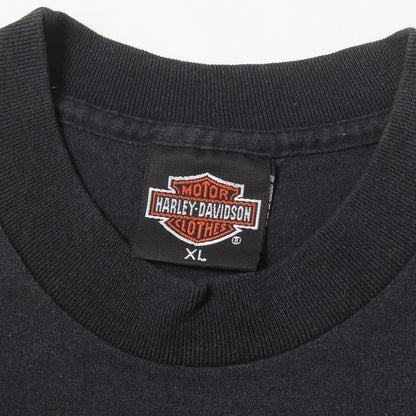 [希少モデル] 90s ビッグ シールド エンブレム クルーネック Tシャツ USA製
