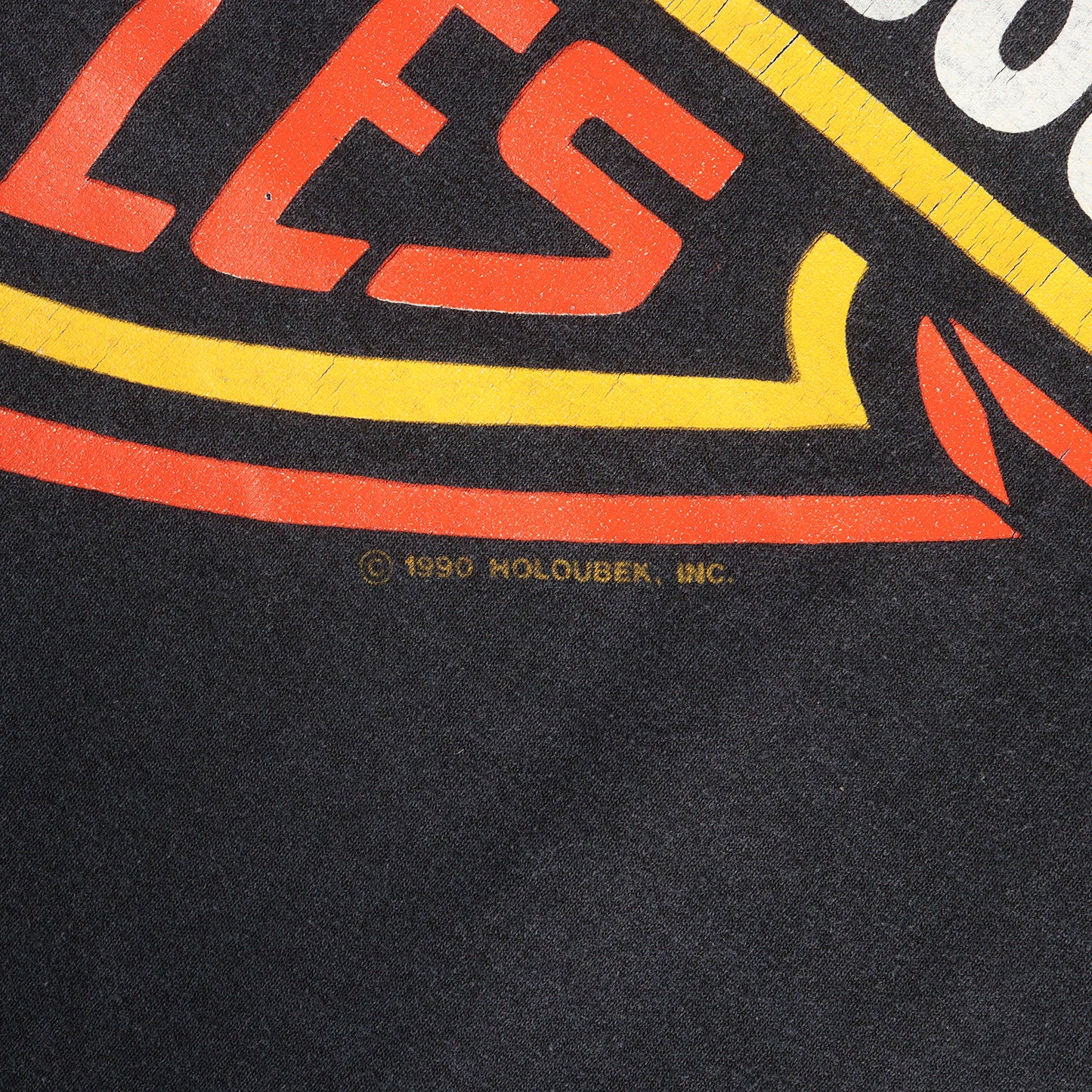 [希少モデル] 90s ビッグ シールド エンブレム クルーネック Tシャツ USA製