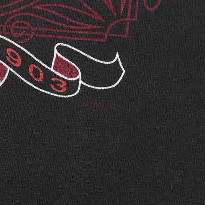 00s モーターサイクル エンブレム クルーネック Tシャツ カナダ製