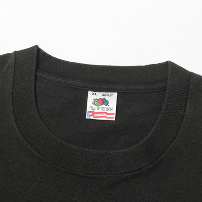 90s ラスタカラー グラフィックプリント クルーネック Tシャツ / USA製 FRUIT OF THE LOOM