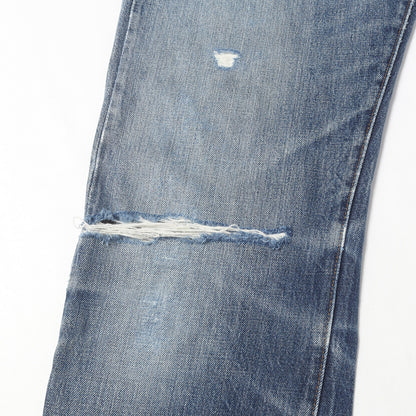 [雰囲気抜群] 00s 1947年復刻 501XX デニムパンツ / USA製 47501-0114 バレンシア工場 ボタン裏刻印555