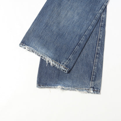 [雰囲気抜群] 00s 1947年復刻 501XX デニムパンツ / USA製 47501-0114 バレンシア工場 ボタン裏刻印555