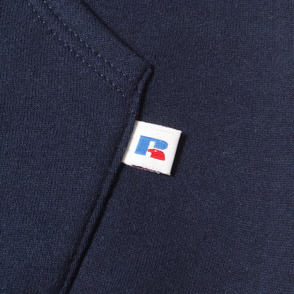 90s 無地 セットイン スウェット パーカー / USA製 Russell