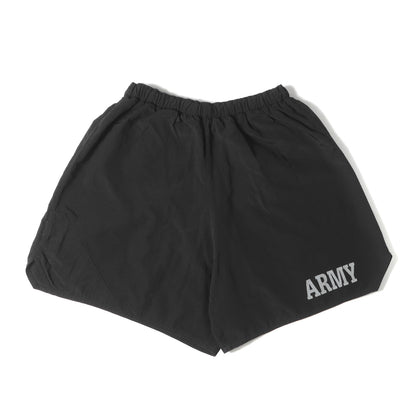 90s US ARMY PFU トレーニング ナイロン ショーツ / 90年代 米軍実物 ミリタリー トレーニングウェア