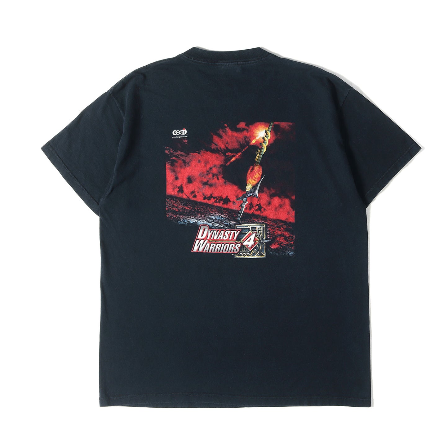 [希少モデル] 00s Dynasty Warriors 4 真・三國無双 3 Tシャツ / エルサルバドル製 FRUIT OF THE LOOM