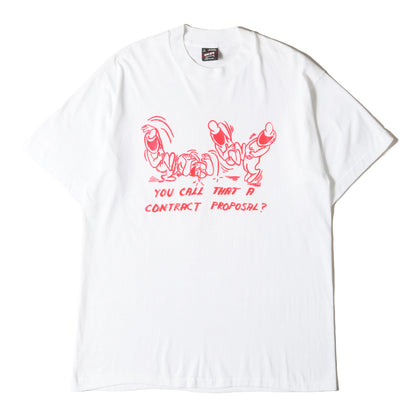 90s ファニー イラスト Tシャツ / USA製 FRUIT OF THE LOOM