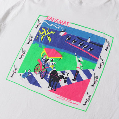 90s バハマ リゾート Tシャツ / USA製 FRUIT OF THE LOOM