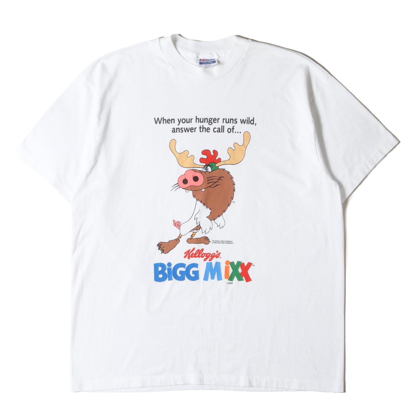 90s ケロッグ キャラクター ミックス Tシャツ / USA製 Hanes