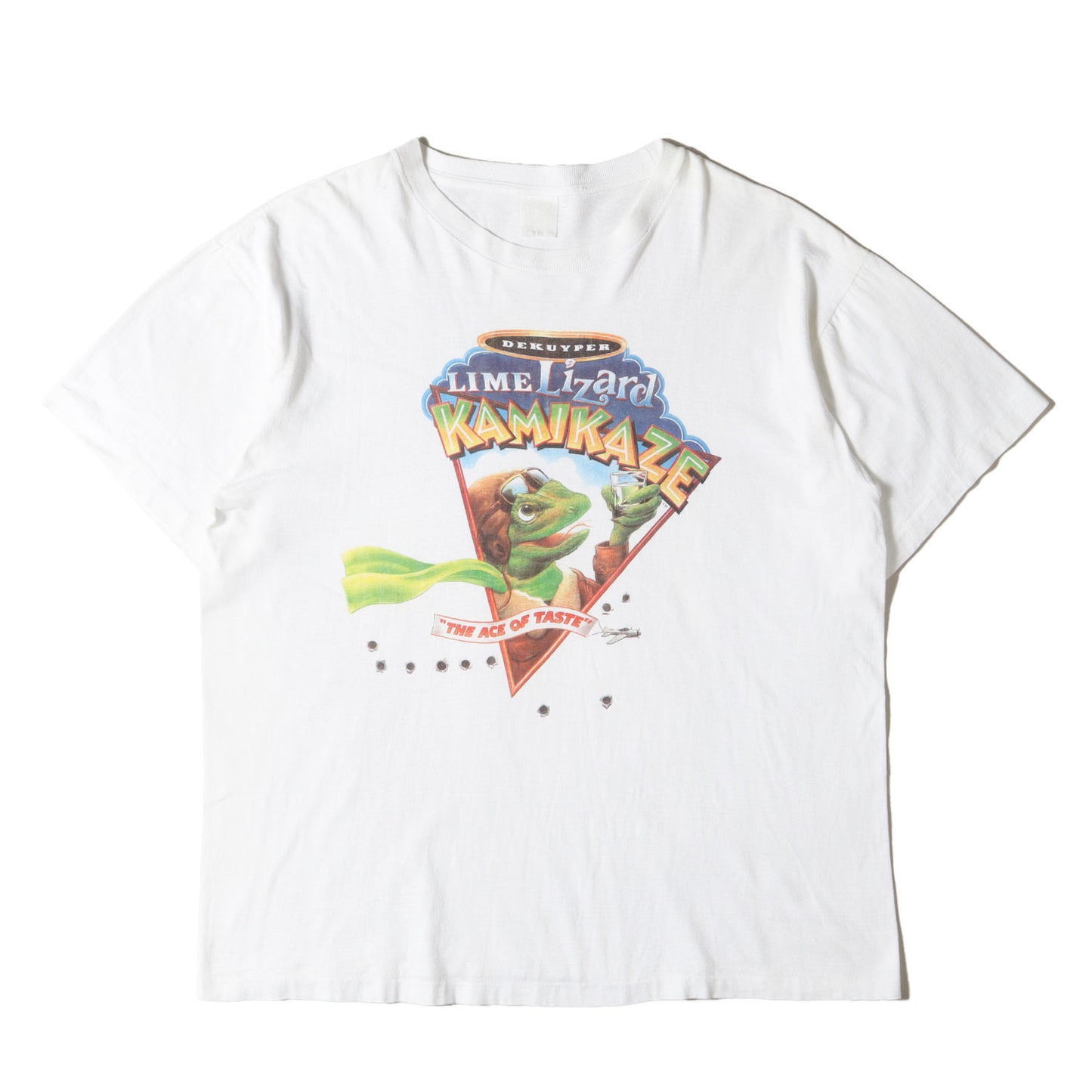 90s DE KUYPER ウォッカライム リザード キャラクター Tシャツ