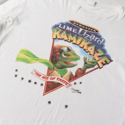 90s DE KUYPER ウォッカライム リザード キャラクター Tシャツ