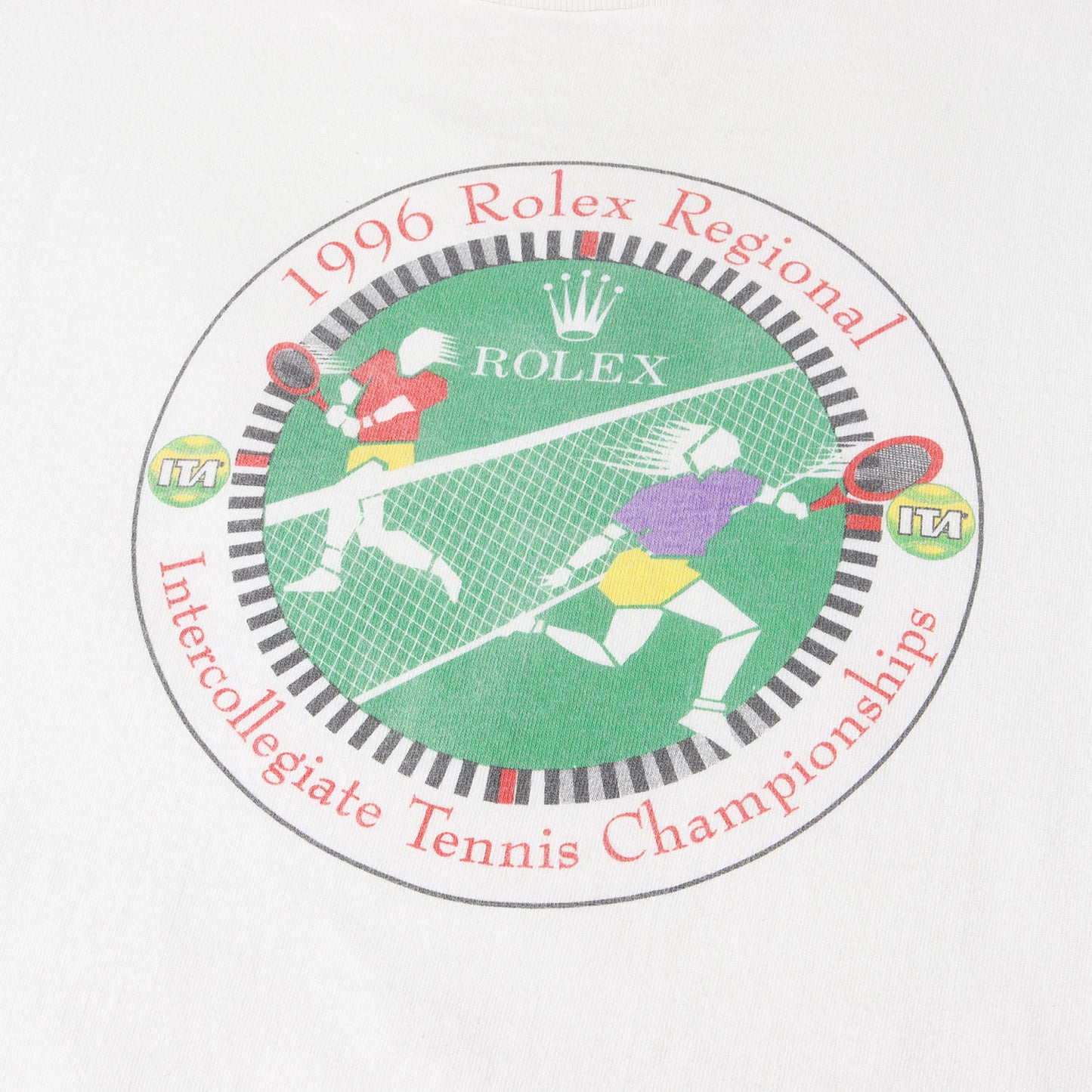 [スペシャル] 90s ROLEX 学生テニス大会 Tシャツ / USA製 Reebok ロレックス