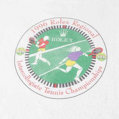 [スペシャル] 90s ROLEX 学生テニス大会 Tシャツ / USA製 Reebok ロレックス