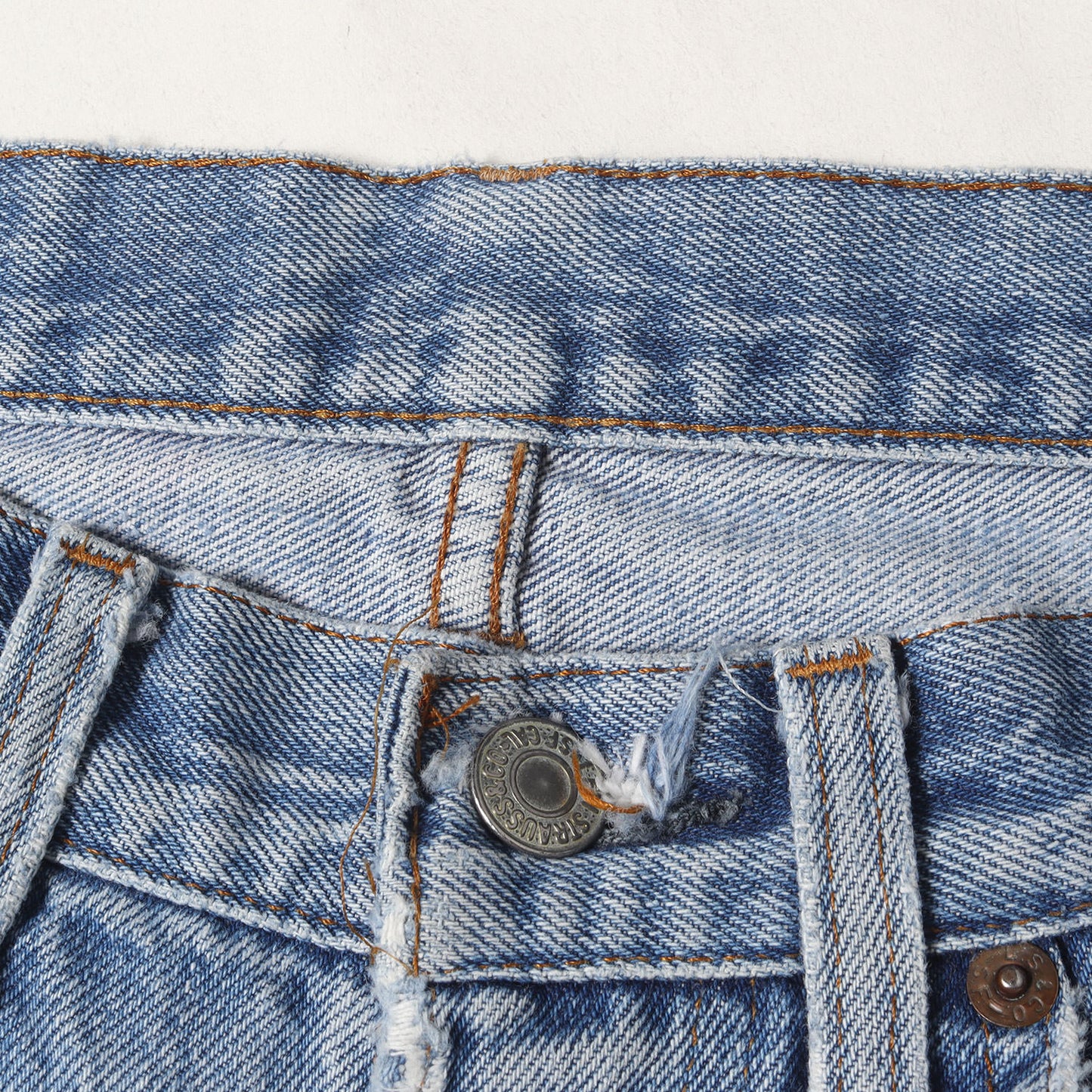 [雰囲気抜群] 80s 501 赤耳 デニムパンツ / ボタン裏刻印558