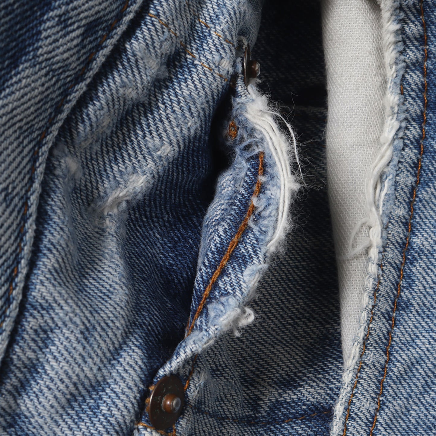 [雰囲気抜群] 80s 501 赤耳 デニムパンツ / ボタン裏刻印558