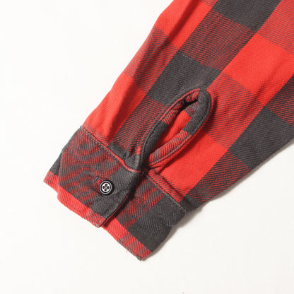 [好配色] 80s バッファロー チェック ヘビー フランネルシャツ USA製